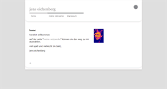 Desktop Screenshot of jens-eichenberg.de